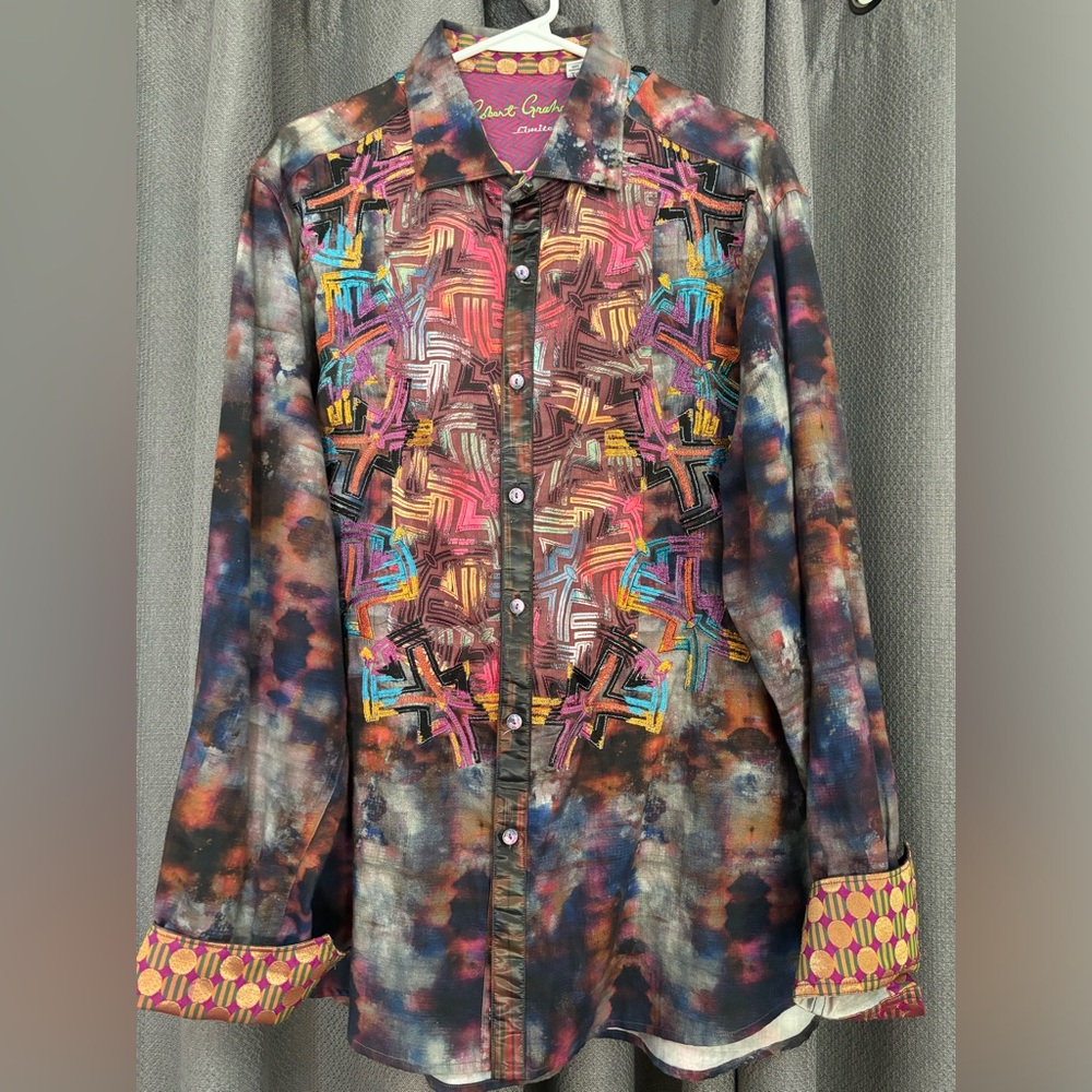 Robert Graham Limited Edition Braveheart Dress Shirt XL - 200/700 made